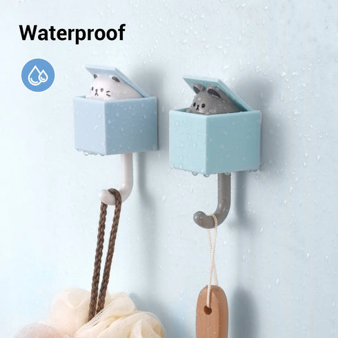 xCool PopSeek Cute Decorative Wall Hooks, 2PCS