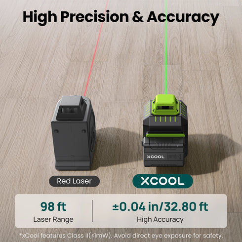 xCool Brillaser 360° Self-Leveling Laser Level