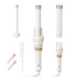 xCool 3-in-1 Automatic Rotating Curling Wand Set