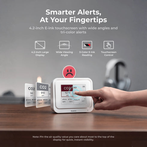 EaseAir: The Air Quality Monitor Tracking All Key Pollutants