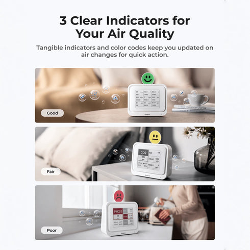 EaseAir: The Air Quality Monitor Tracking All Key Pollutants