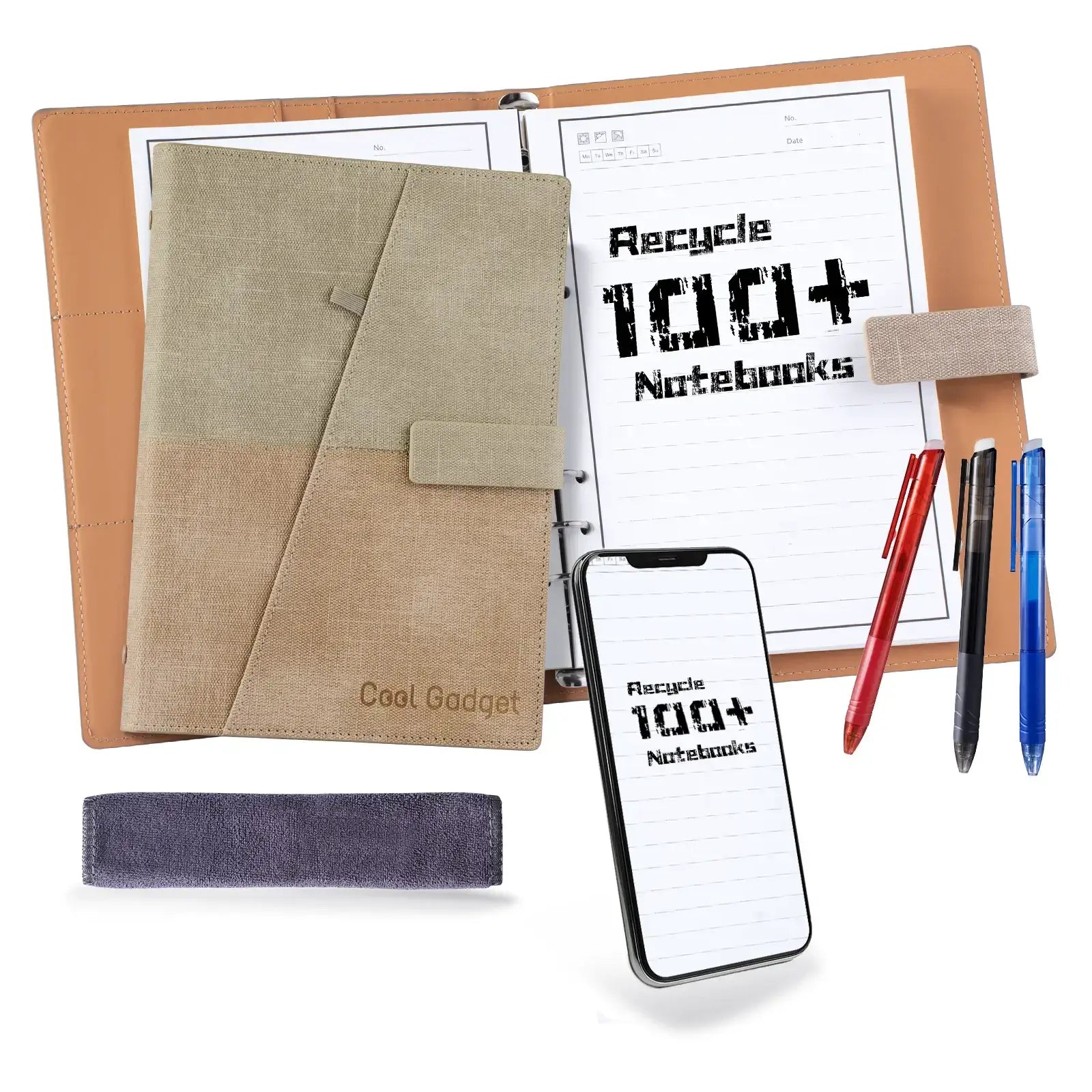 Eco-Friendly Reusable Notebook