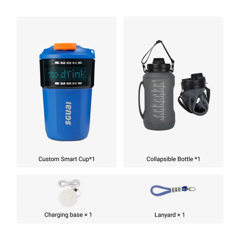 Custom Smart Reusable Insulated Iced Coffee Cup