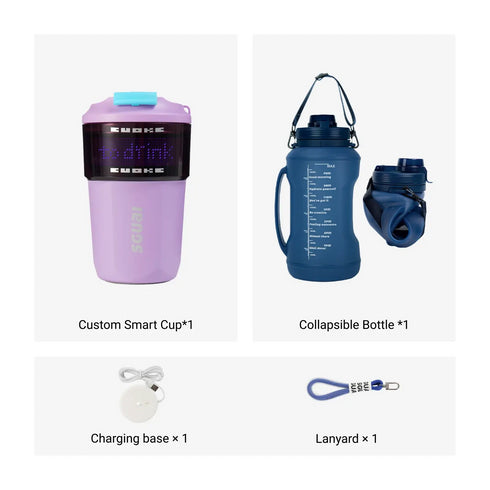 Custom Smart Reusable Insulated Iced Coffee Cup