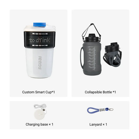 Custom Smart Reusable Insulated Iced Coffee Cup