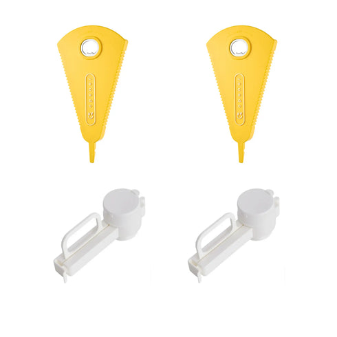 xCool 4-in-1 Bottle and Jar Opener for Seniors, Weak Hands, Arthritis