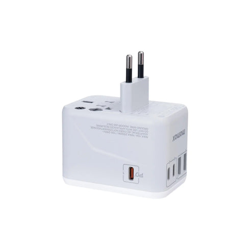 MOMAX™ 65W GaN Universal Travel Power Adapter for 224 Countries Charging Plug Cellphone Mobile Charger