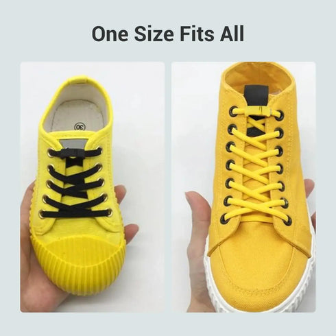 8 Pairs No Tie Shoelace Replacement With Magnetic Lace Lock