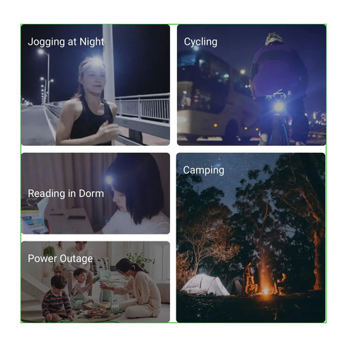 Ultralight Rechargeable LED Headlamp