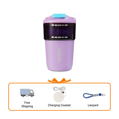 Custom Smart Reusable Insulated Iced Coffee Cup