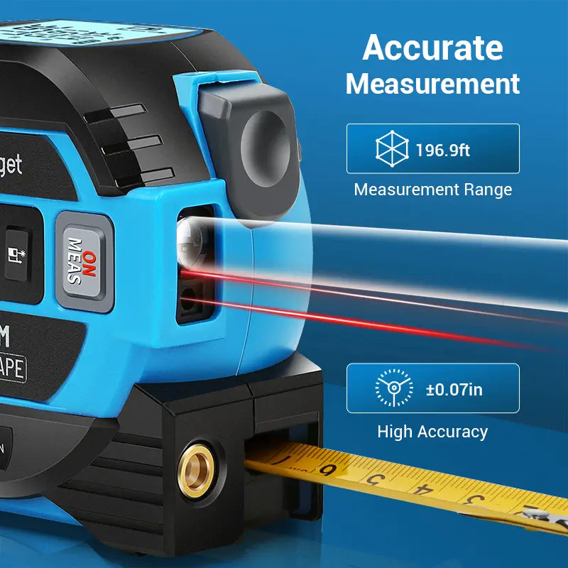 3-in-1 Laser And Digital Tape Measure Christmas gift