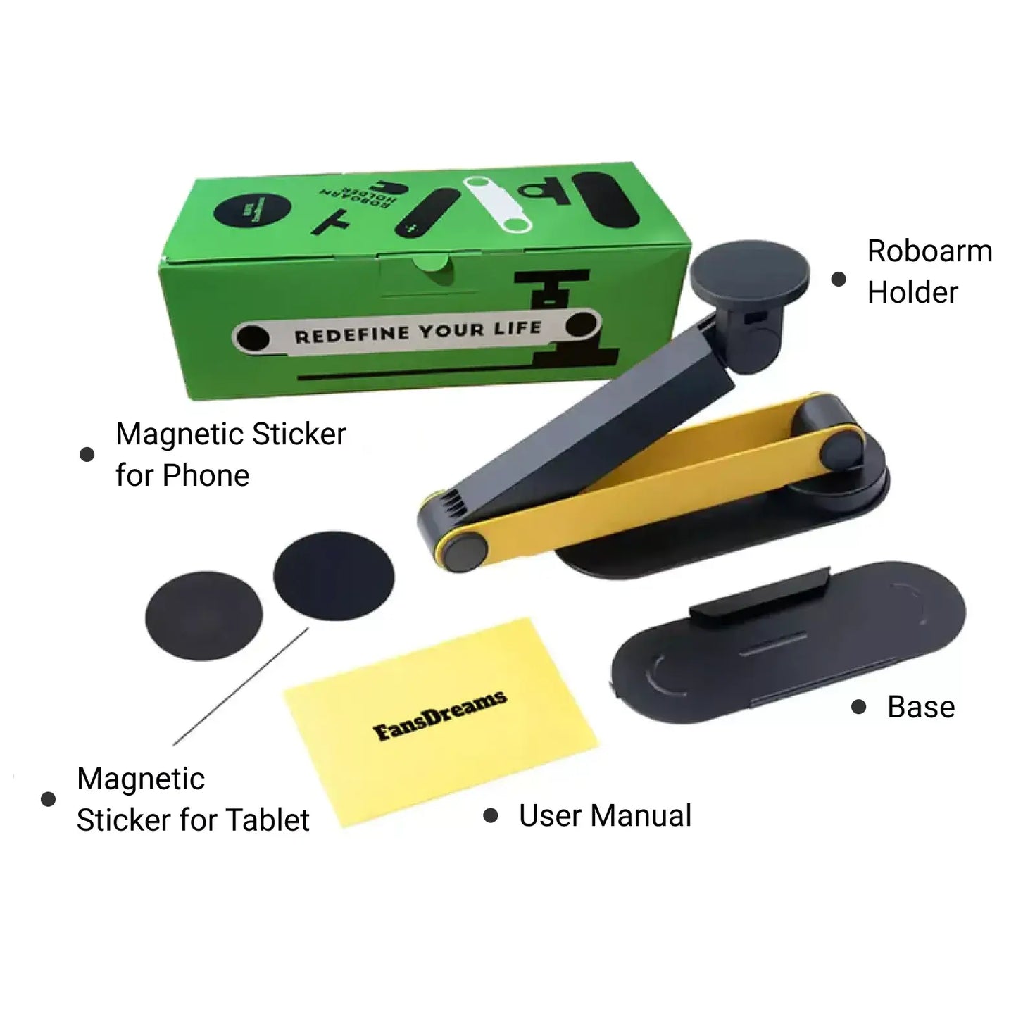 Tablet Magnethalter Adjustable Magnetic Phone&Tablet Holder - Cool Gadget