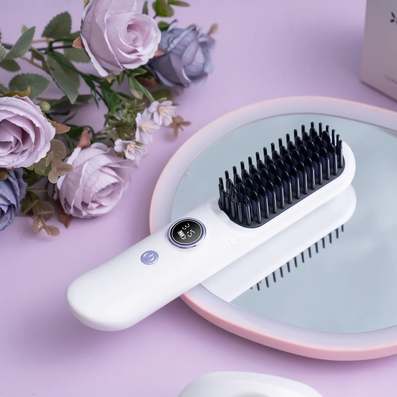 Flow straightener brush hot sale