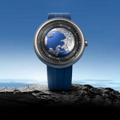 CIGA Blue Earth Men's Mechanical Designer Watch Cool Gadget
