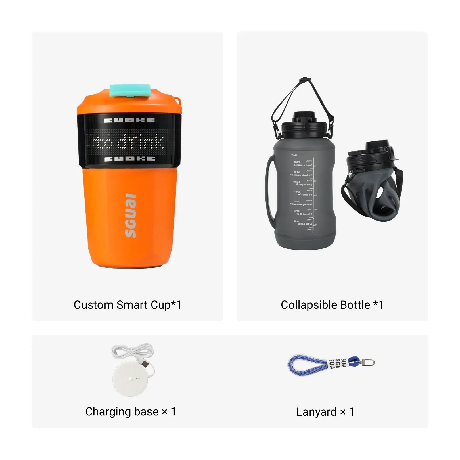 Custom Smart Reusable Insulated Iced Coffee Cup