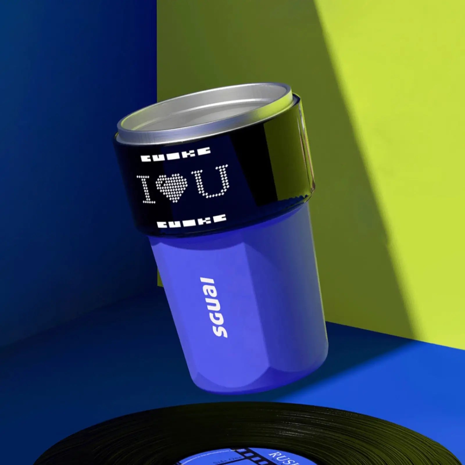 Custom Smart Reusable Insulated Iced Coffee Cup