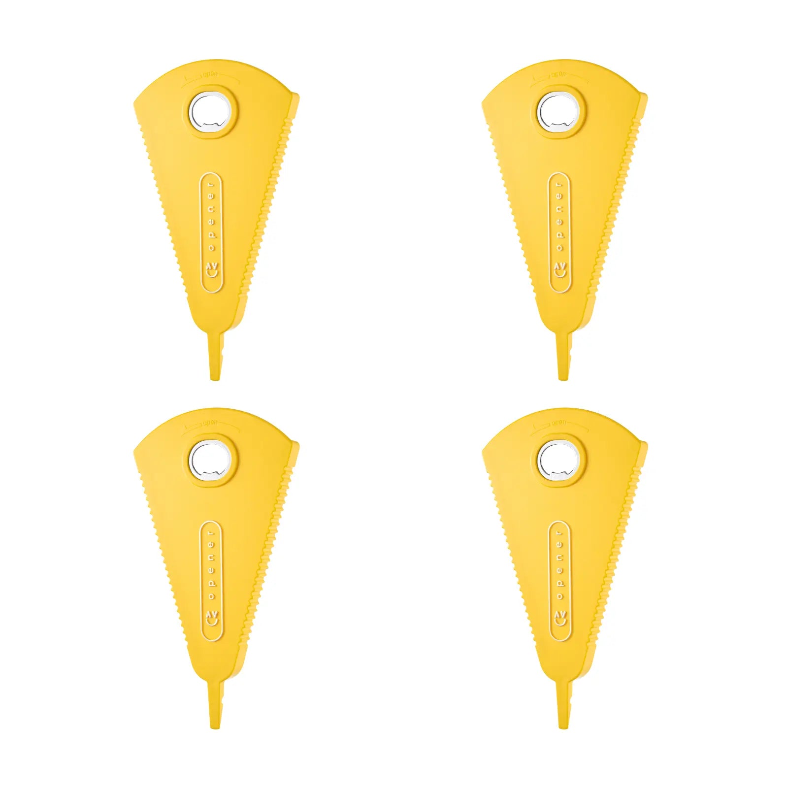 xCool 4-in-1 Bottle and Jar Opener for Seniors, Weak Hands, Arthritis