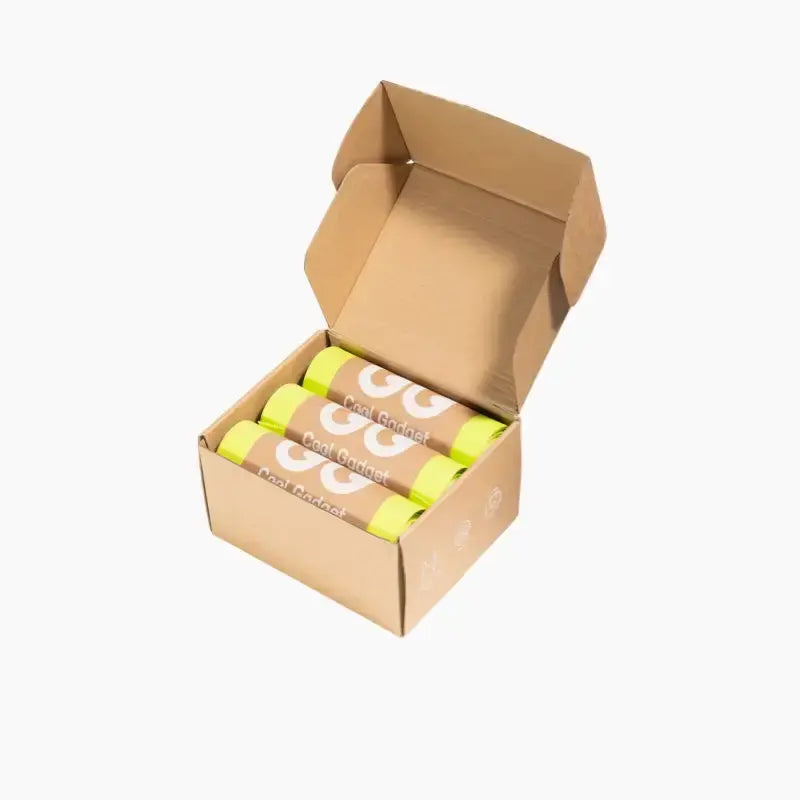 100% Biodegradable Cornstarch Trash Bags 6-Roll Cool Gadget
