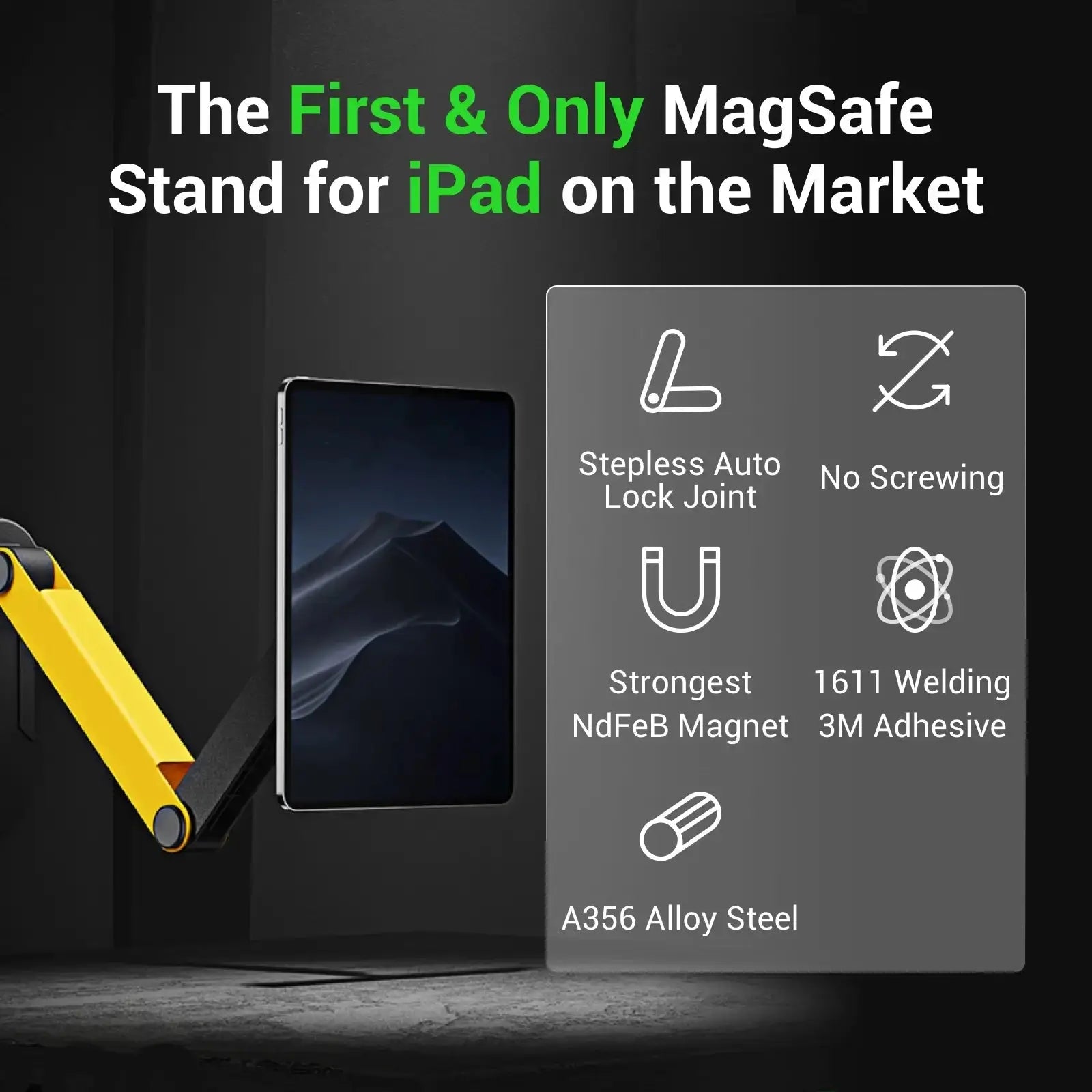 Adjustable Magnetic Phone&Tablet Holder Cool Gadget