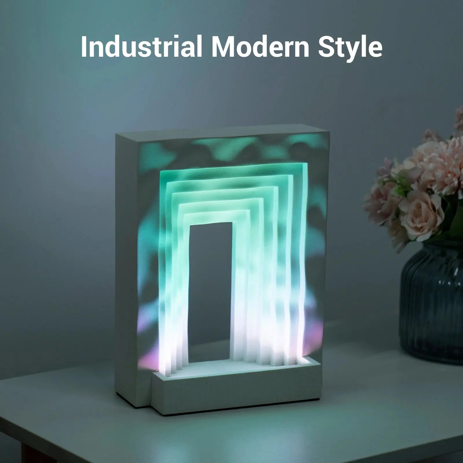 Aesthetic Industrial Style Unique Table Lamp Cool Gadget