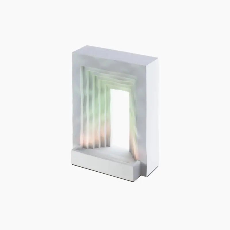 Aurora Above the Sea Small Table Lamp Cool Gadget