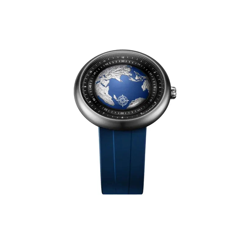 CIGA Blue Earth Men's Mechanical Designer Watch Cool Gadget