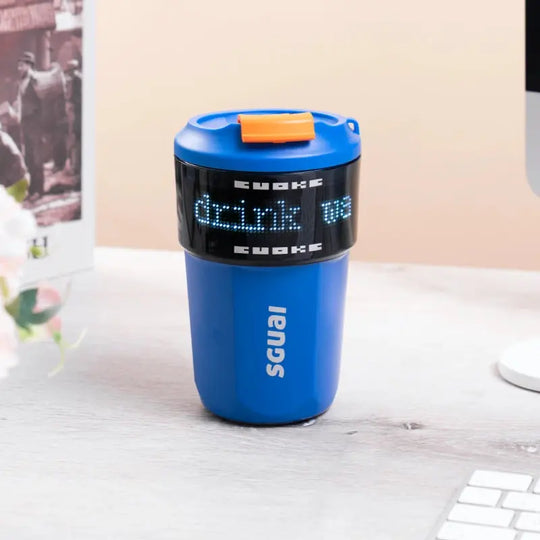 Custom Smart Reusable Insulated Iced Coffee Cup Cool Gadget