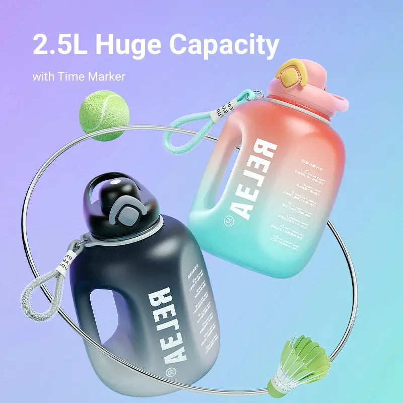 Large Capacity Sports Water Bottle Cool Gadget