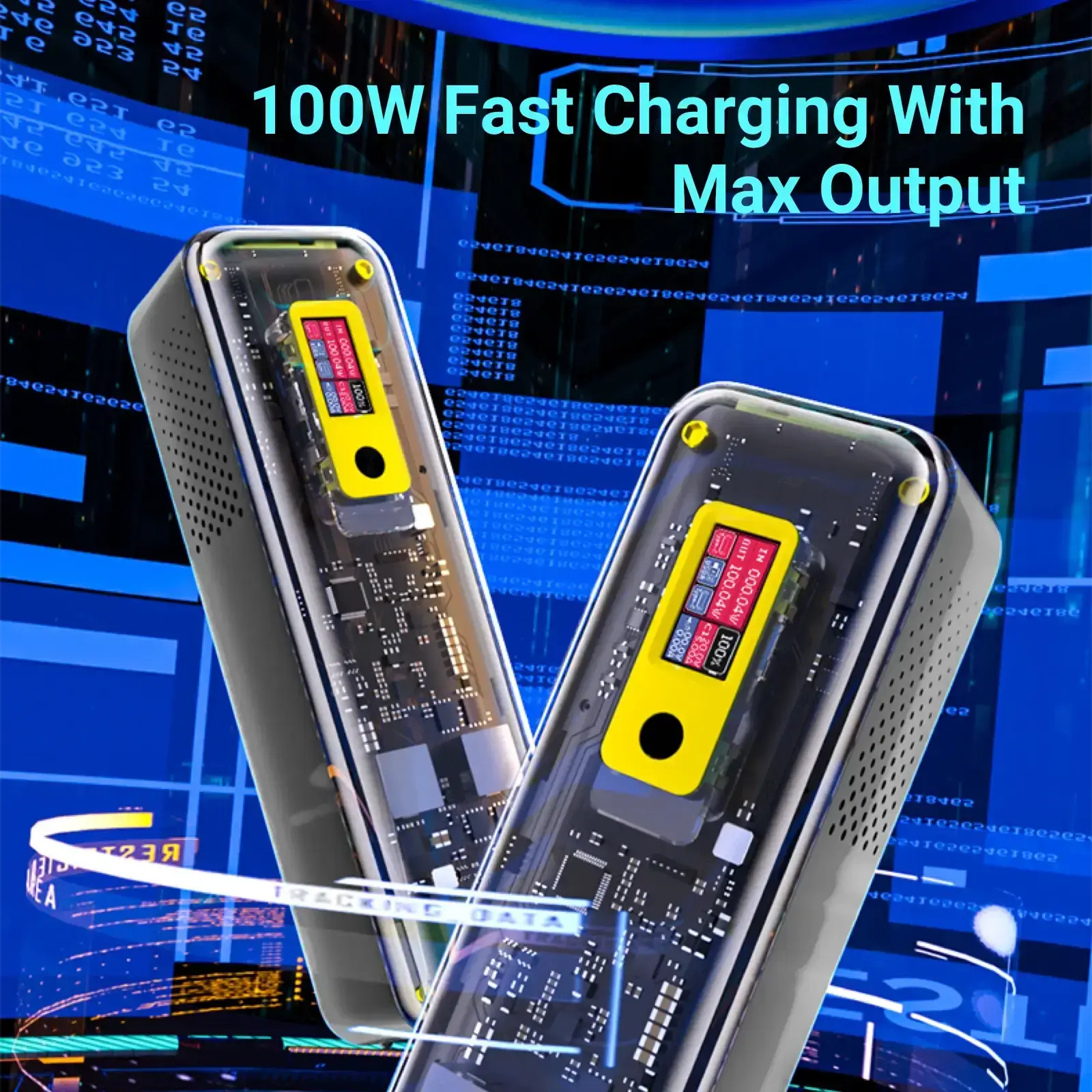 Large-capacity Power Bank 20000mAh Cool Gadget
