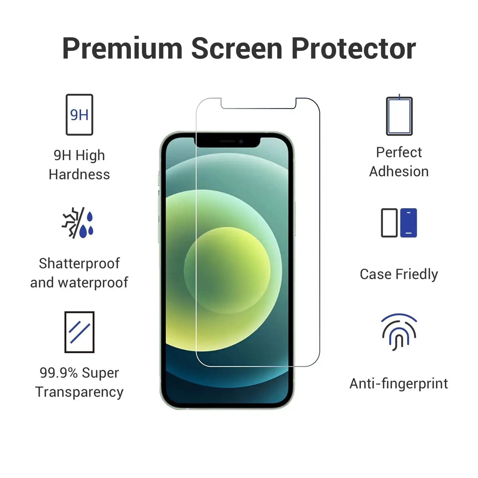 Premium tempered glass screen protector Cool Gadget