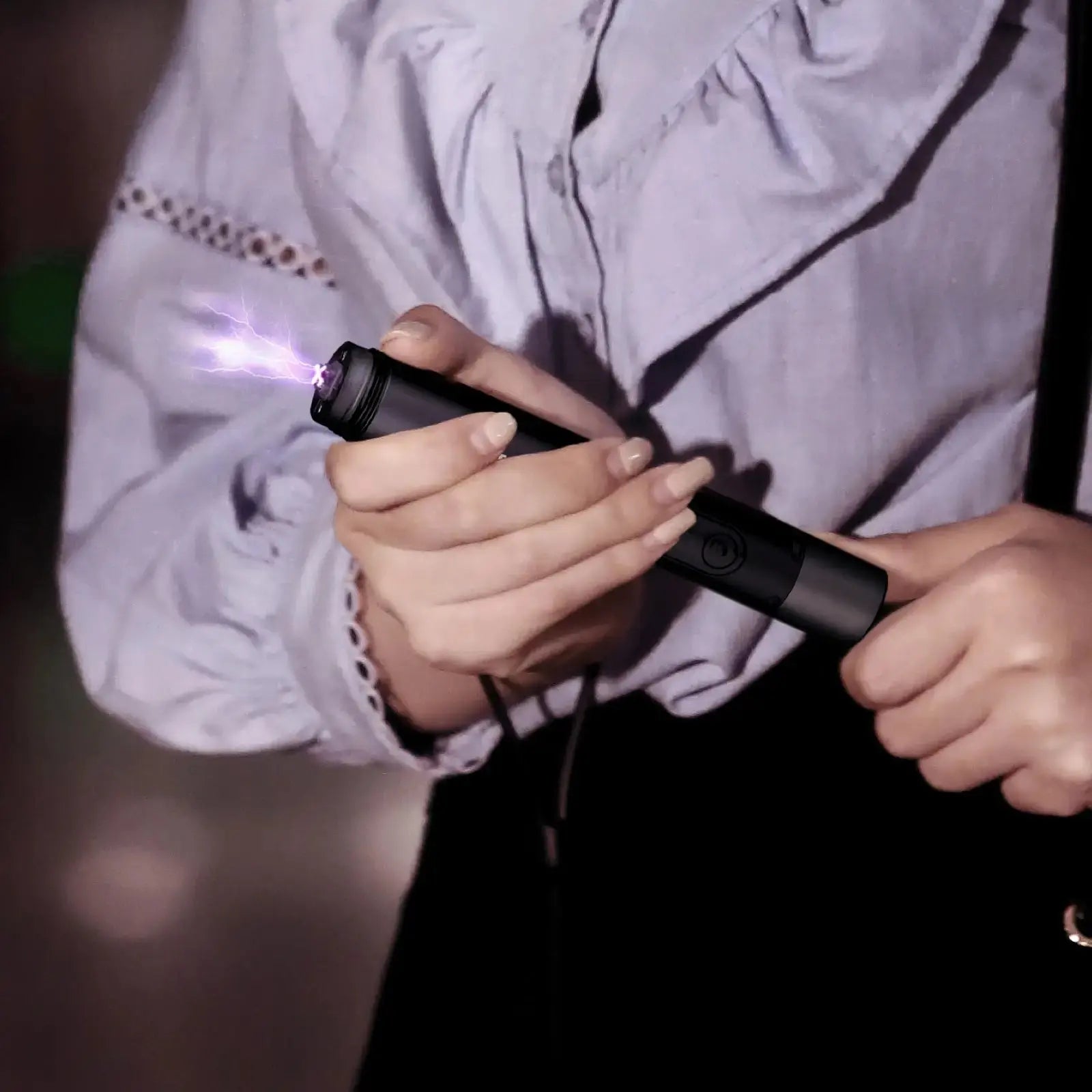 LED Rechargeable Mini Multifunction Flashlight With Electric Lighter