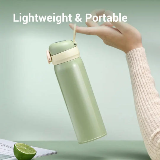 Smart Vacuum-Insulated Travel Mug Cool Gadget