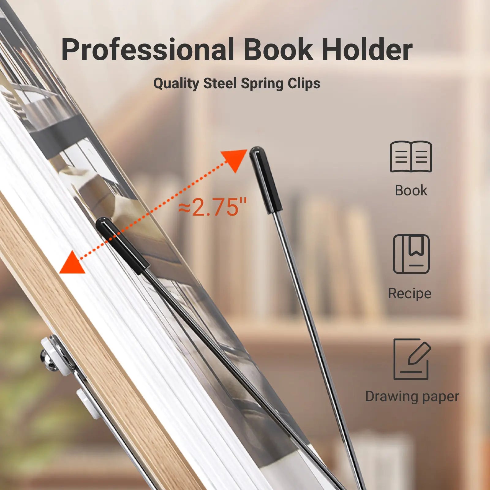 Portable Laptop Stand Tablet and Book Holder for Desk Cool Gadget