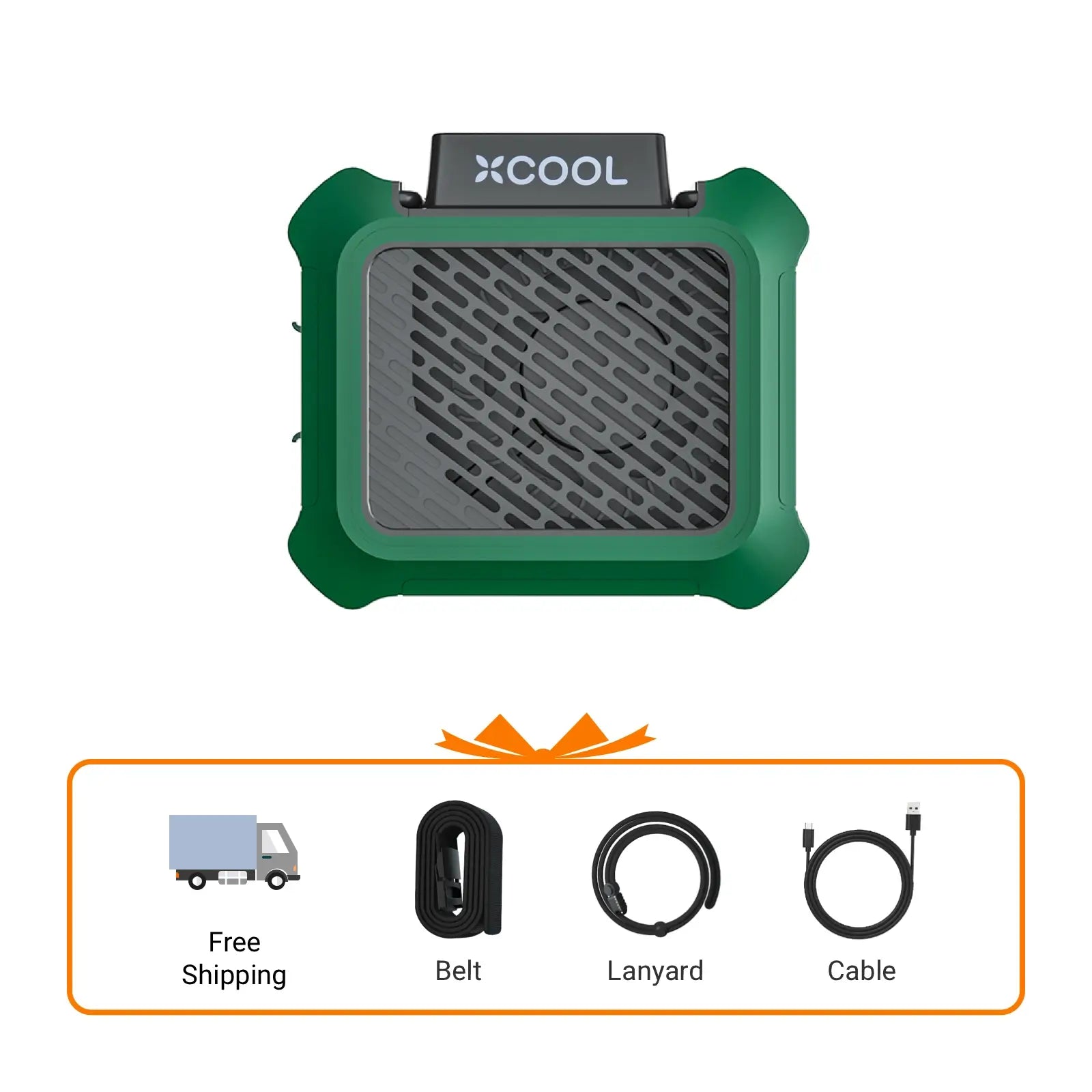 Multifunction Portable Rechargeable Waist & Neck Fan
