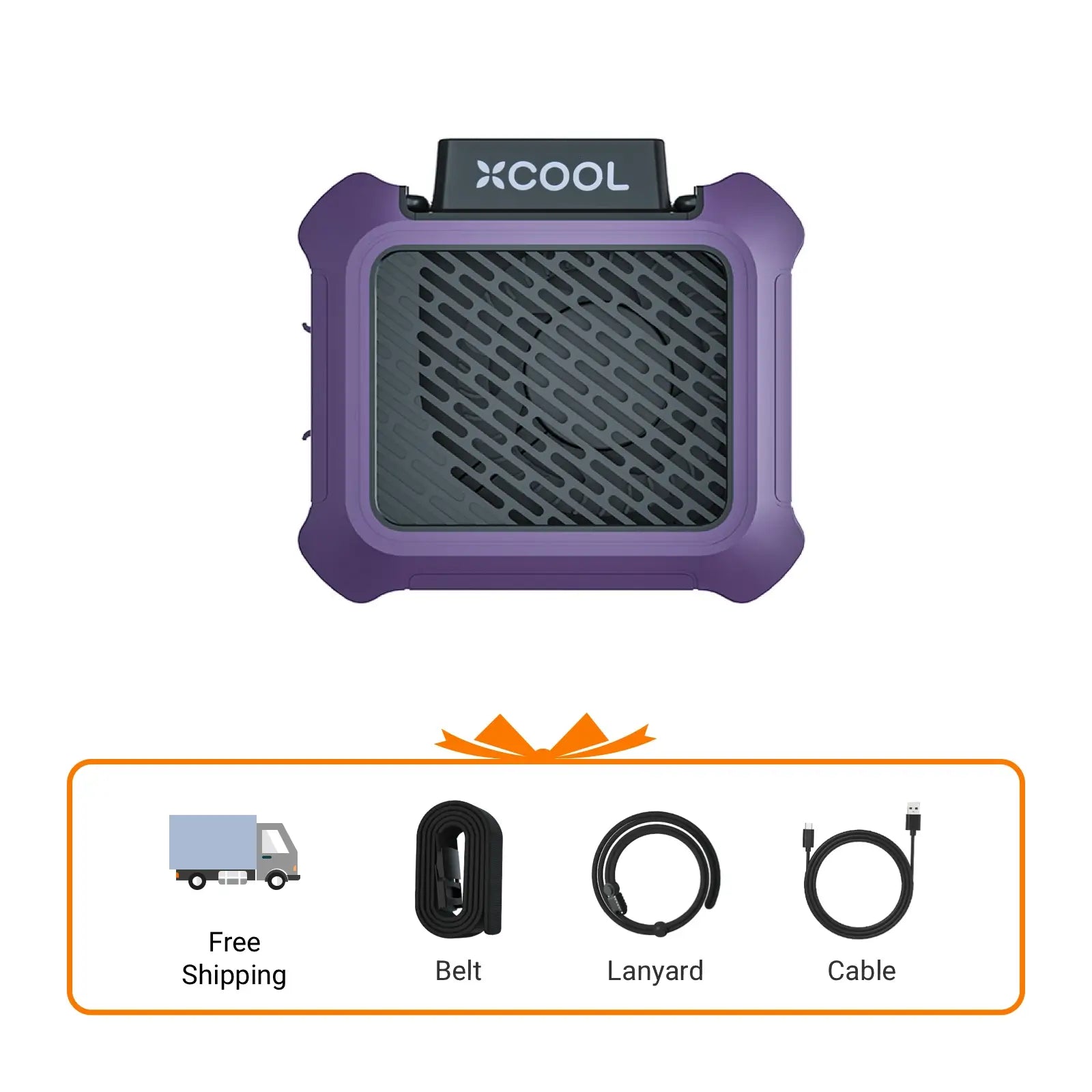 Multifunction Portable Rechargeable Waist & Neck Fan