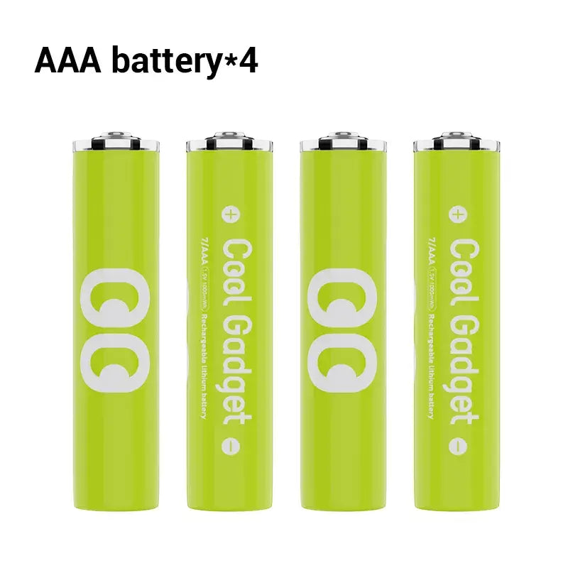 AA/AAA Type-C Rechargeable Li-ion Battery