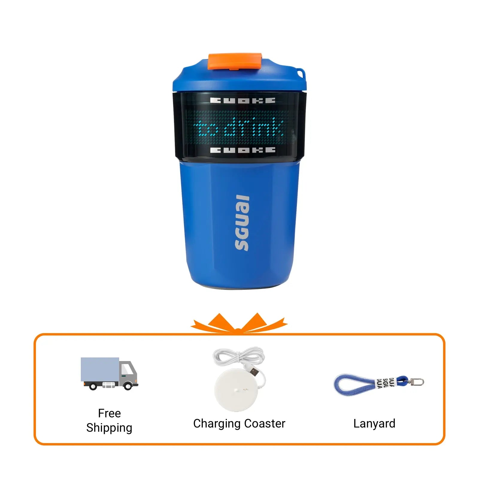 Custom Smart Reusable Insulated Iced Coffee Cup