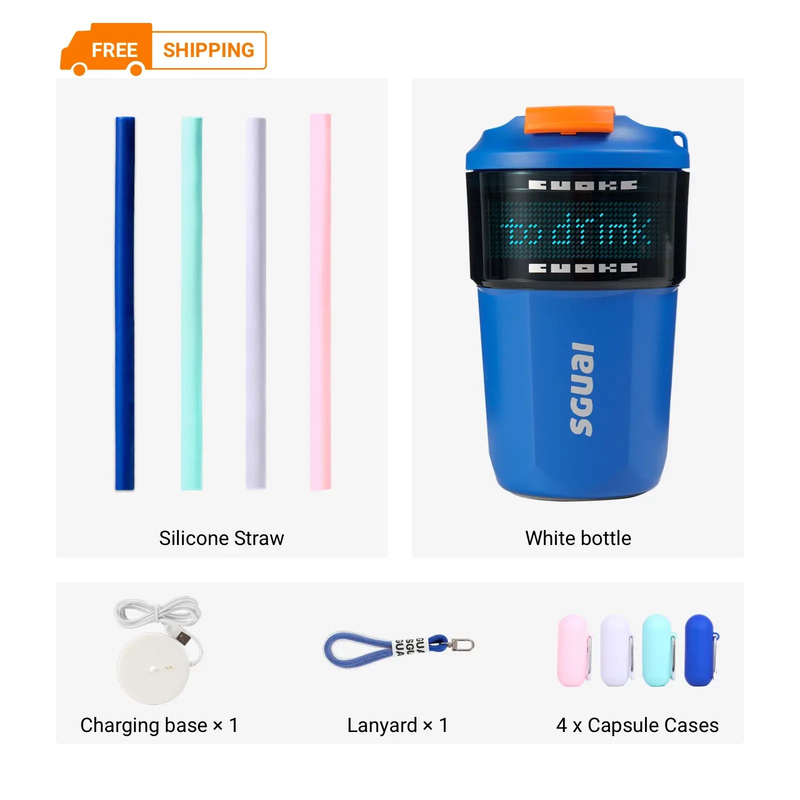 Custom Smart Reusable Insulated Iced Coffee Cup