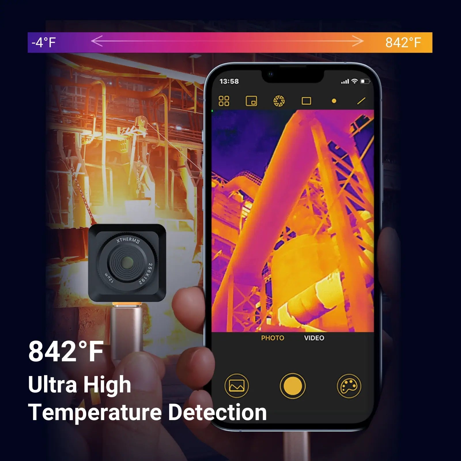 Pro-Grade Smartphone Thermal Camera for Inspection & Maintenance Cool Gadget